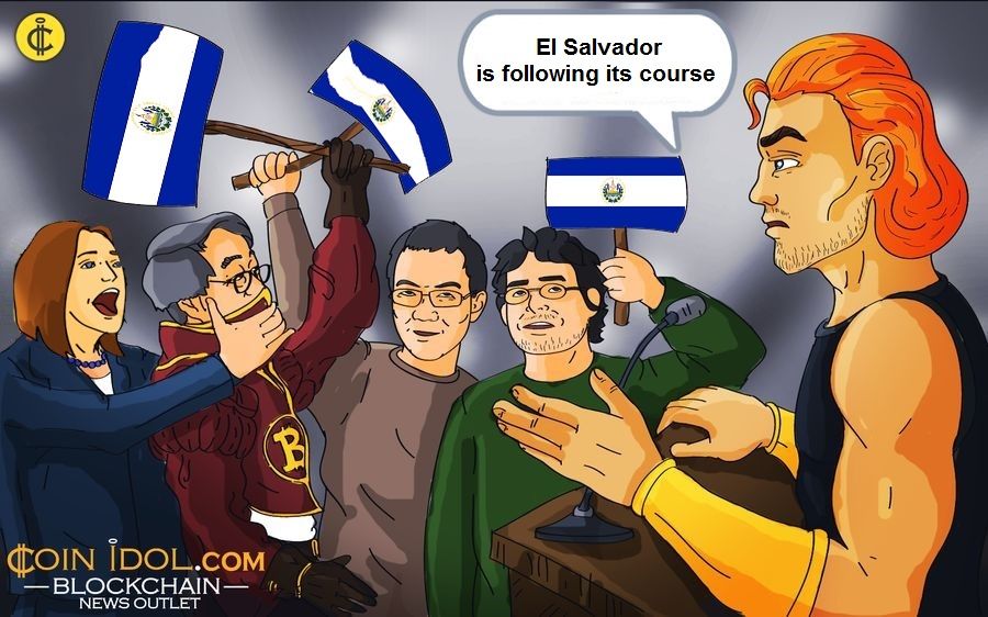 El Salvador is following its course