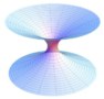 A representation of a wormhole in spacetime