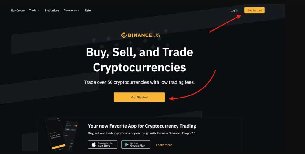 How to sign up for binance us