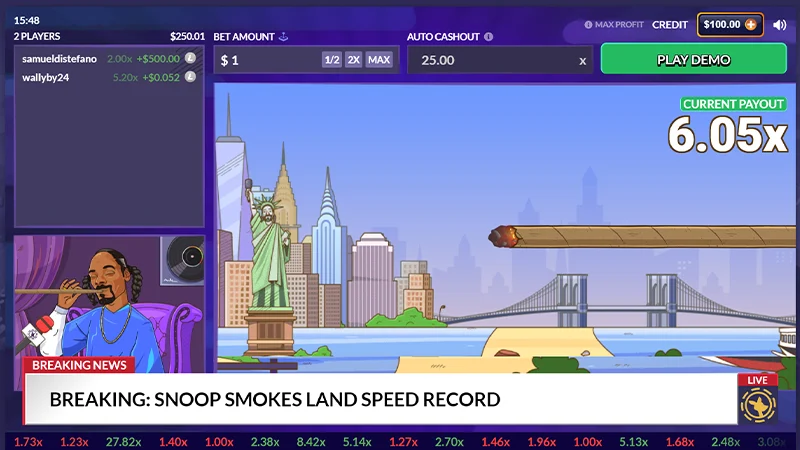 Snoop's Hotbox: Roobet Releases New Snoop Dogg-Themed Casino Game
