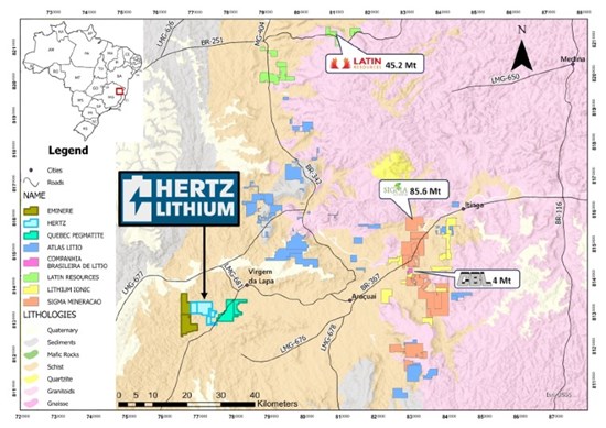 Cannot view this image? Visit: https://platoblockchain.net/wp-content/uploads/2023/08/hertz-lithium-acquires-option-to-acquire-patriota-lithium-project-in-the-aracuai-pegmatite-district-1.jpg
