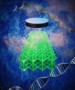 DNA nanostructured 3D superconducting materials