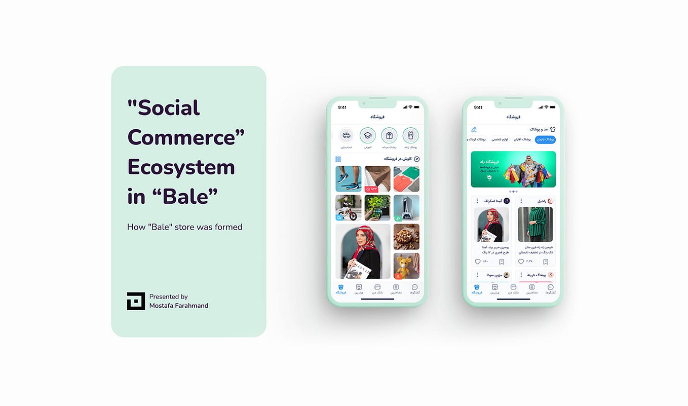 Social Commerce Ecosystem in “Bale”