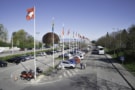 Image of flags at CERN