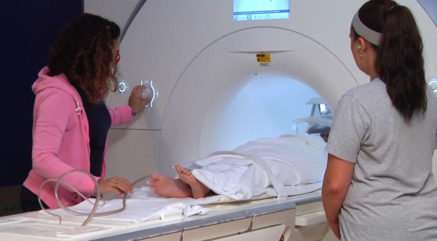 Scansione MRI pediatrica