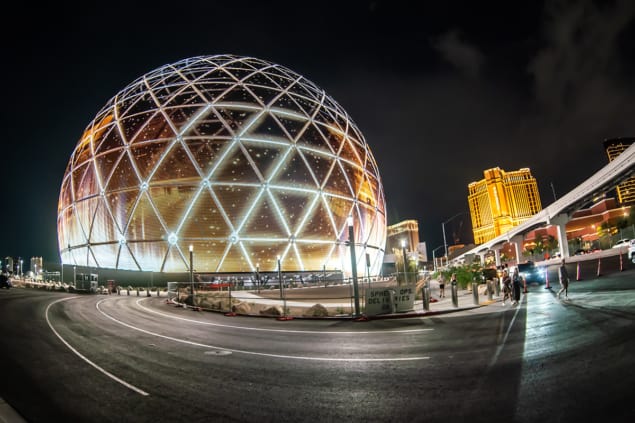 The MSG Sphere in Las Vegas, Nevada