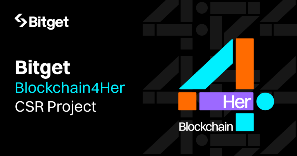 عکس برای مقاله - Bitget پروژه 10 میلیون دلاری Blockchain4Her را برای توانمندسازی زنان Web3 راه اندازی کرد