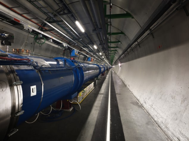 Η σήραγγα LHC στο CERN