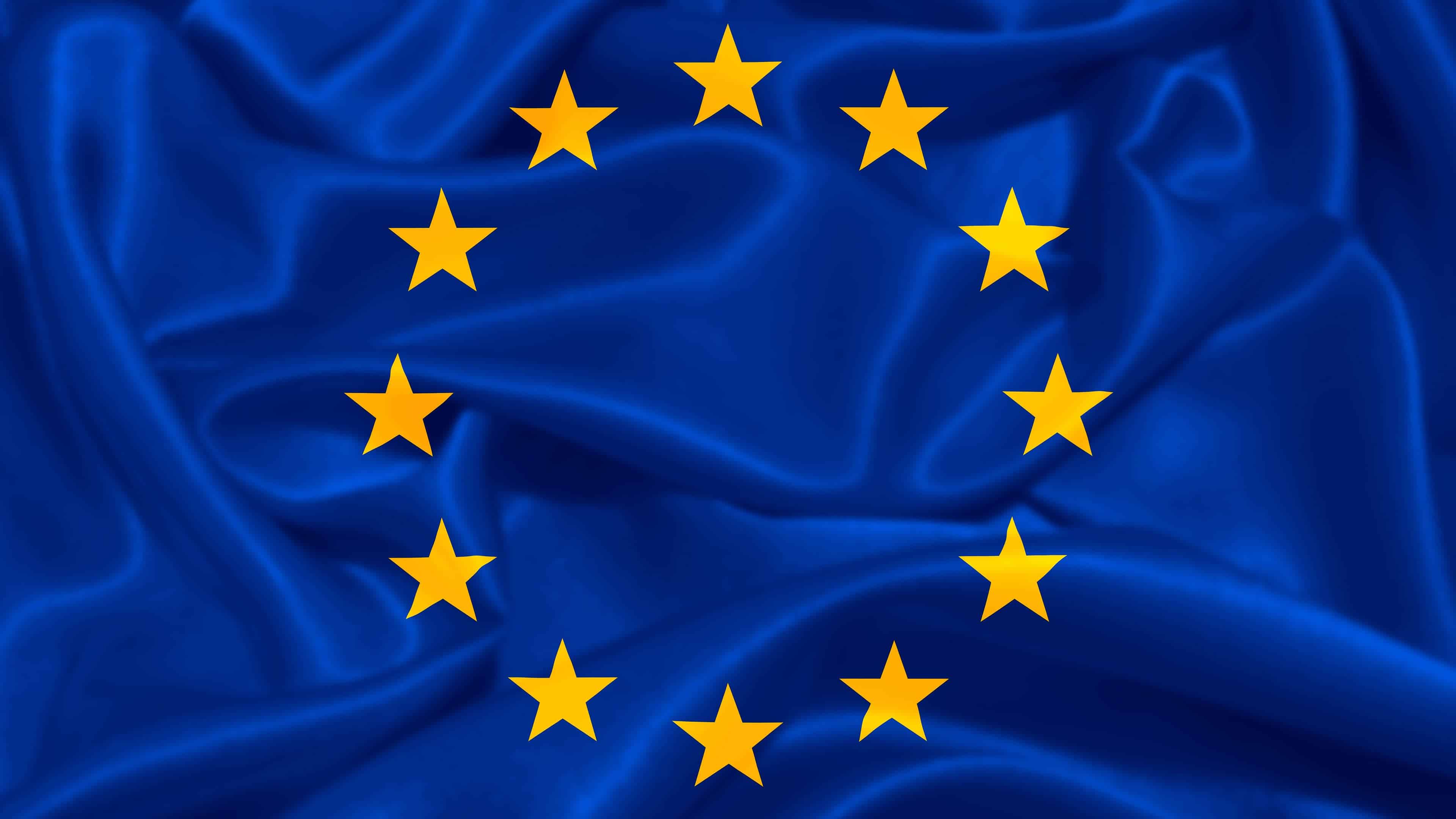 Sfondo UHD 4K con bandiera dell'Unione Europea | Pixelz