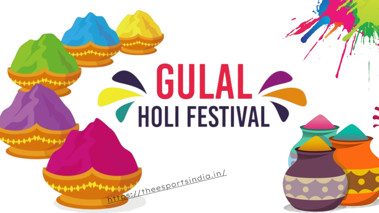 Slika festivala Gulal - theesportsindia