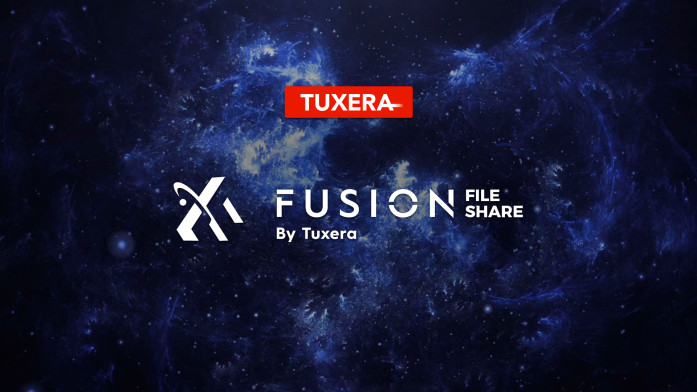 Tuxera SMB 实施的 Fusion File Share 产品徽标