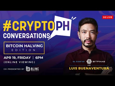 (Livestream) #CryptoPH Conversations with Florin Hilbay and Luis Buenaventura