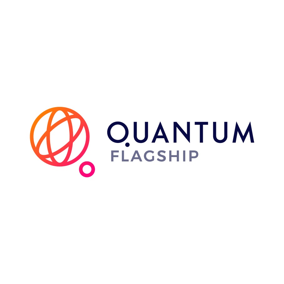 Quantum Flagship Logo - SQuare White - Matter PR